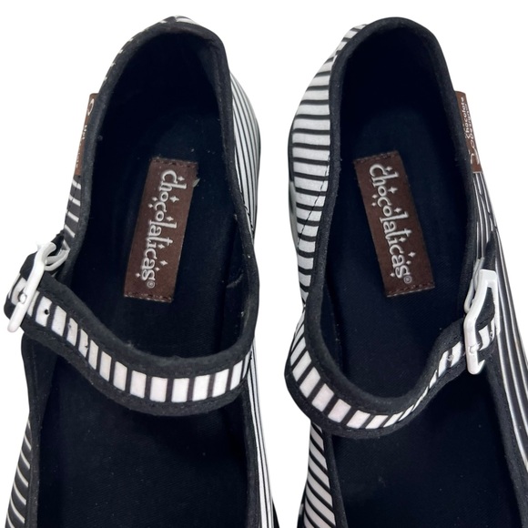 HOT CHOCOLATE DESIGNS  Chocolaticas Op Art Mary Jane Platforms - Picture 8 of 16